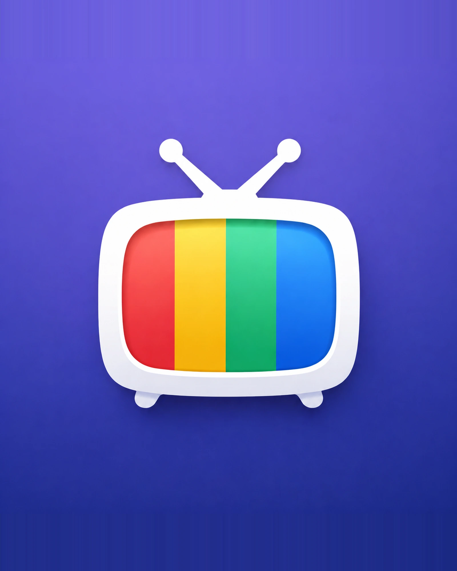 The EZ Play TV application icon, a retro television with colour bars