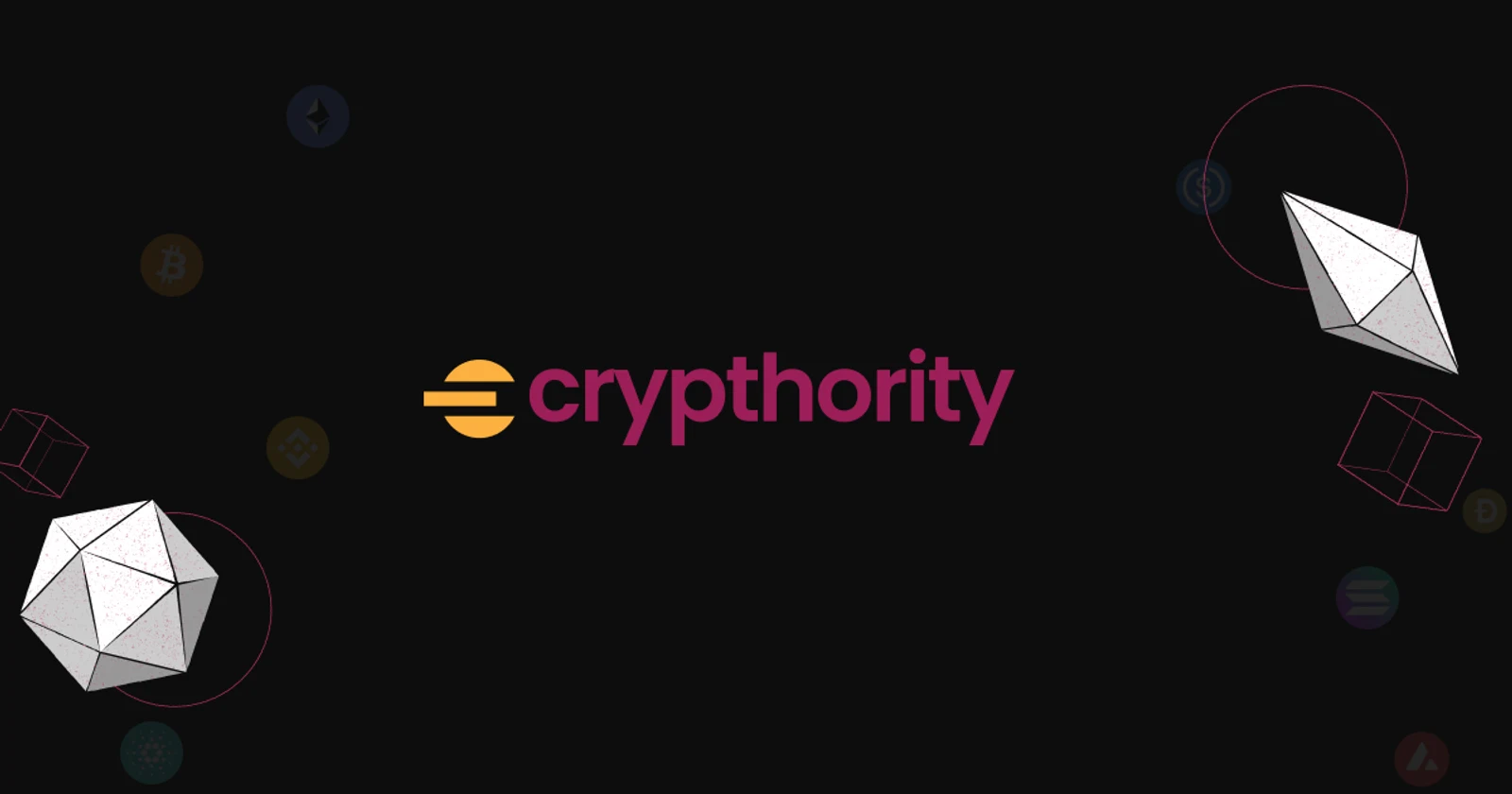 Crypthority key art: your shortcut to mastering crypto and blockchain
